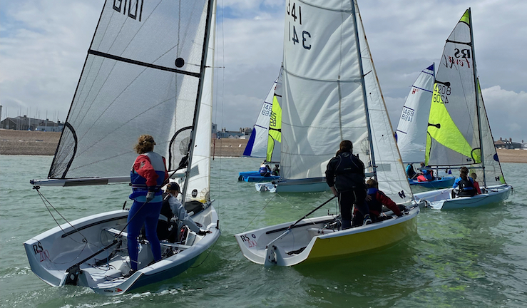 KSSA girls training on water