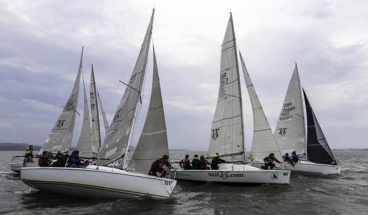 Image showing the RYA Scotland BKL Youth Keelboat Weekend at Port Edgar