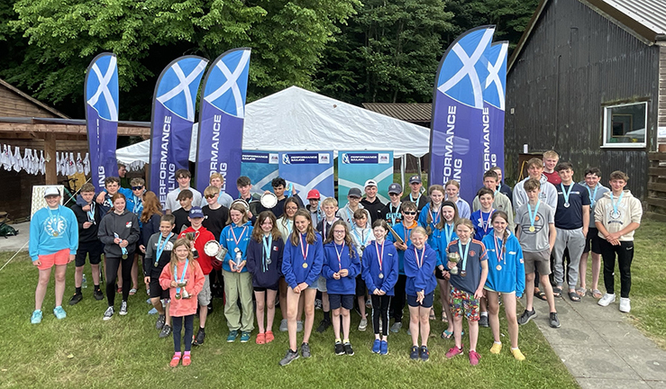 RYA Scotland Youth and Junior Championships at Loch Tummel Sailing Club as part of the British Youth Sailing Regional Junior Championships.