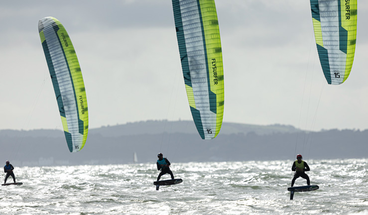 Finals day Formula Kite European Championships