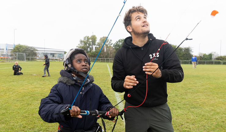 Finals day Formula Kite European Championships