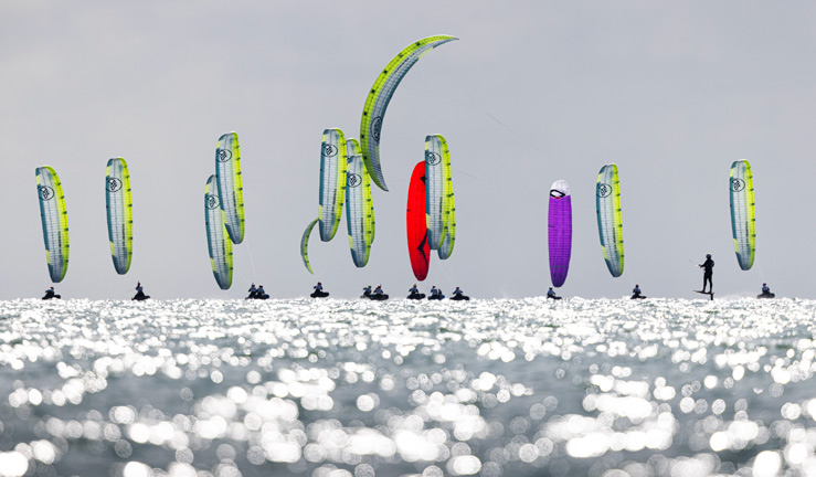 Formula Kite European Championships action shots day 4