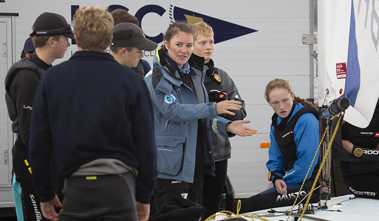 Images from the Giant Academy weekend at Largs Sailing Club of Race Training, ashore and afloat.