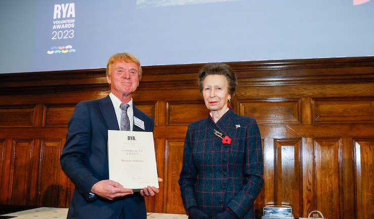 LSE volunteer awards 2023 Newton Anthony